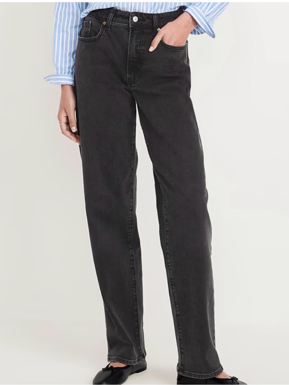 Old Navy Black OG Loose Jeans